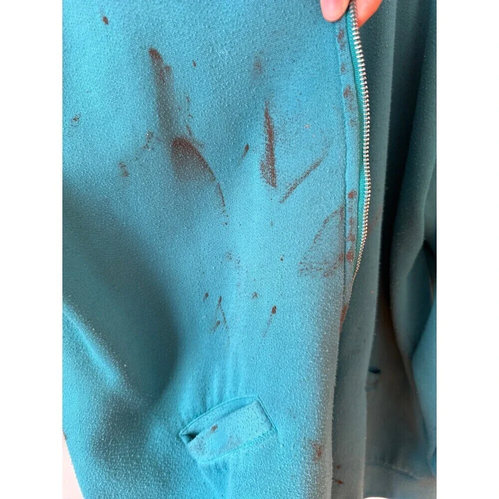 Blair women’s size X – large blue zip up sweater vintage